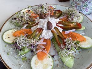 Tofunese salad  at Sunmoon - Septemvri in Sofia