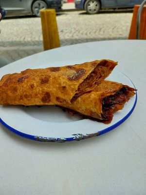 Apple strudel at Sunmoon - Septemvri in Sofia