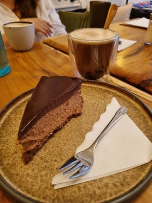 Veganer Kuchen at portal cafe in Uberlingen
