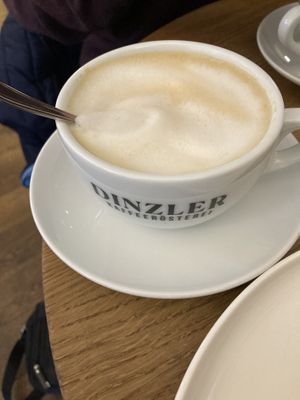 Kaffee mit Hafermilch   at Café Zaunkönig  in Dachau