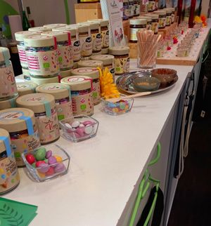 sweets to try (@vegablum) at Veggienale & FairGoods in Berlin