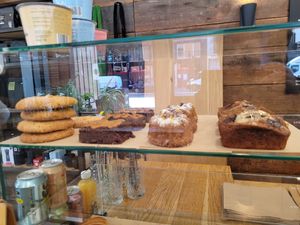 Vegan sweet treats at Origin Coffee in North West London