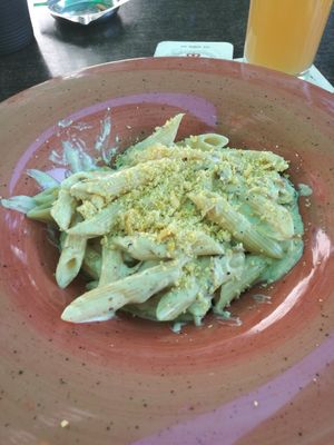 Pasta ala Carbonara at L'Incontro in Karlsruhe