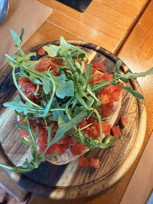 Vorspeise Bruschetta  at L'Incontro in Karlsruhe