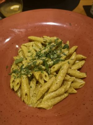 Penne Lemon mint at L'Incontro in Karlsruhe
