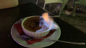 Dessert  at L'Incontro in Karlsruhe