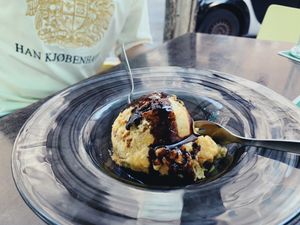 Dessert  at L'Incontro in Karlsruhe