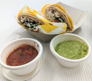 Burrito at Third Space Coffee in Bentonville