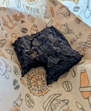 Brownie at Third Space Coffee in Bentonville