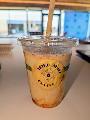 Cowgirls Don't Cry smoothie 😍🌶️🤠 at Third Space Coffee in Bentonville