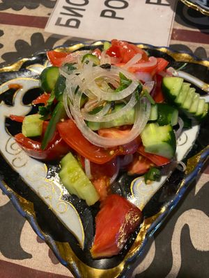  at Bibikhanum Teahouse in Samarkand