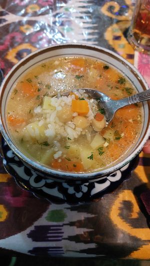  at Bibikhanum Teahouse in Samarkand