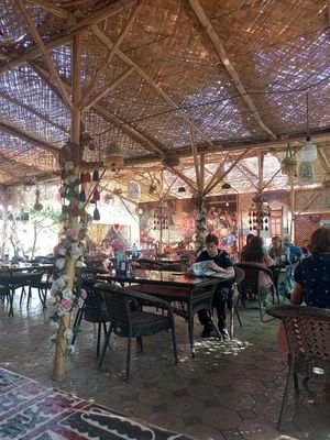  at Bibikhanum Teahouse in Samarkand