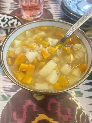 Soul  at Bibikhanum Teahouse in Samarkand