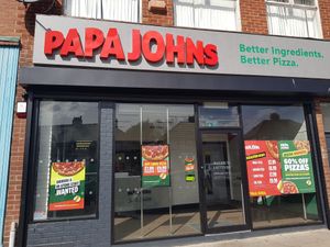 Exterior at Papa John's in South Shields