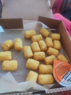 Potato tots 🥔 at Papa John's in South Shields