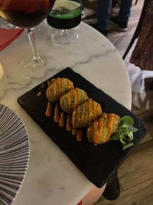 Vegan croquettes   at Casa Vani in Valencia