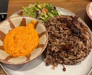 Mujadara at Mihbaj Café & Kitchen in West London