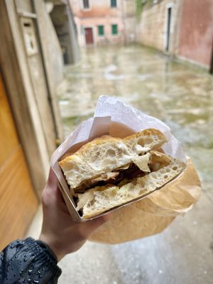 Seitan Panino  at La Bottiglia in Venice