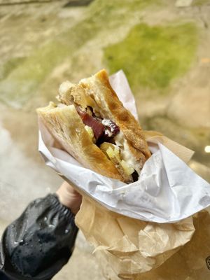 Seitan Panino  at La Bottiglia in Venice