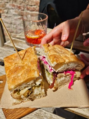 Roasted Seitan at La Bottiglia in Venice