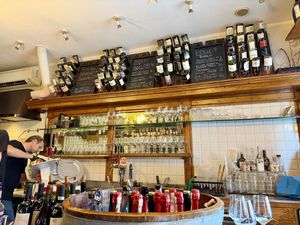 Interior  at La Bottiglia in Venice