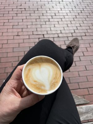 Coffee to go  at Venstra Café in Amstelveen