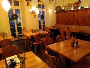 The side room at Hilde & Heinz in Saarbrucken