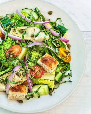 Salad at Amici's East Coast Pizzeria in Menlo Park