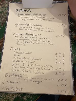 Karte  at Thonet in Saarbrucken