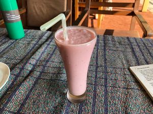 The Awesome Smoothie at Beatles Cafe in Rishikesh