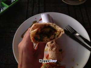 Tofu Roll at Beatles Cafe in Rishikesh