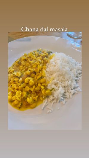 Not the most glorious presentation, wished there would at least have been some coriander on top 🙈  at Veggoa in Boras