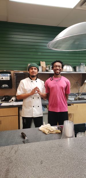 Don't let that green background fool you into thinking it's closed. at Divine Leaf Vegan in Wesley Chapel