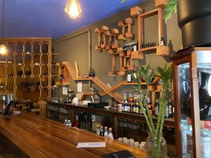 Bar  at Bunna Cafe in Brooklyn