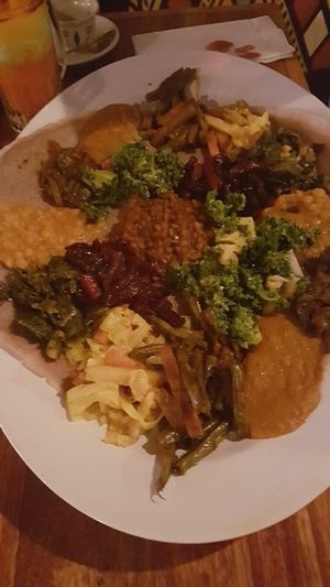 ";Feast for Two"; at Bunna Cafe in Brooklyn