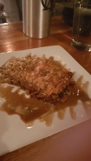 Ethiopian baklava at Bunna Cafe in Brooklyn