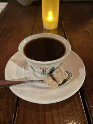 Ethiopian coffee at Bunna Cafe in Brooklyn