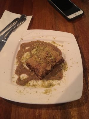 Baklava at Bunna Cafe in Brooklyn