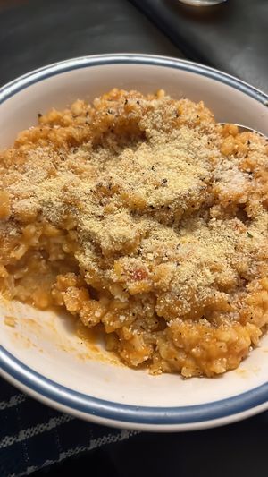 Risotto  at Kru Food in Dublin