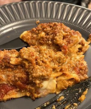 Lasagna  at Kru Food in Dublin