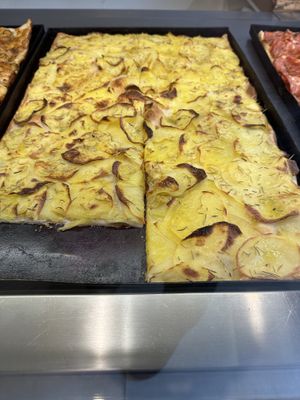 Potato & rosemary pizzaa  at Alice Pizza in Rome