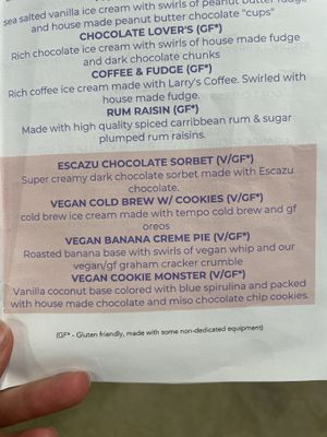 More vegan pints   at Little Blue Bakehouse in Raleigh