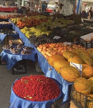 Fruits   at Thursday Bazaar in Antalya