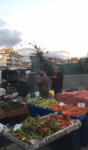 Vegetables   at Thursday Bazaar in Antalya