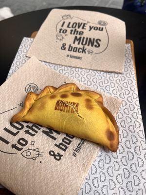 Humita empanada   at Las Muns in Alicante