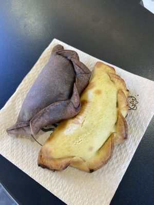 Chocolate and hummita  at Las Muns in Alicante