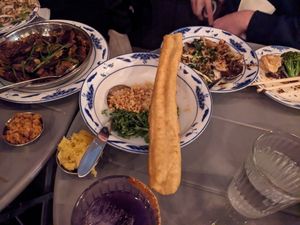 congee, hold the pork and egg ! at Bonnie's in Brooklyn