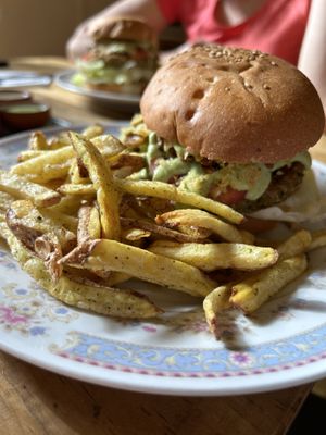 Quinoa Burger  at Altramuz in La Paz