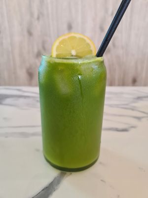 Jungle juice at Greens & Grains Cafe in Beaconsfield